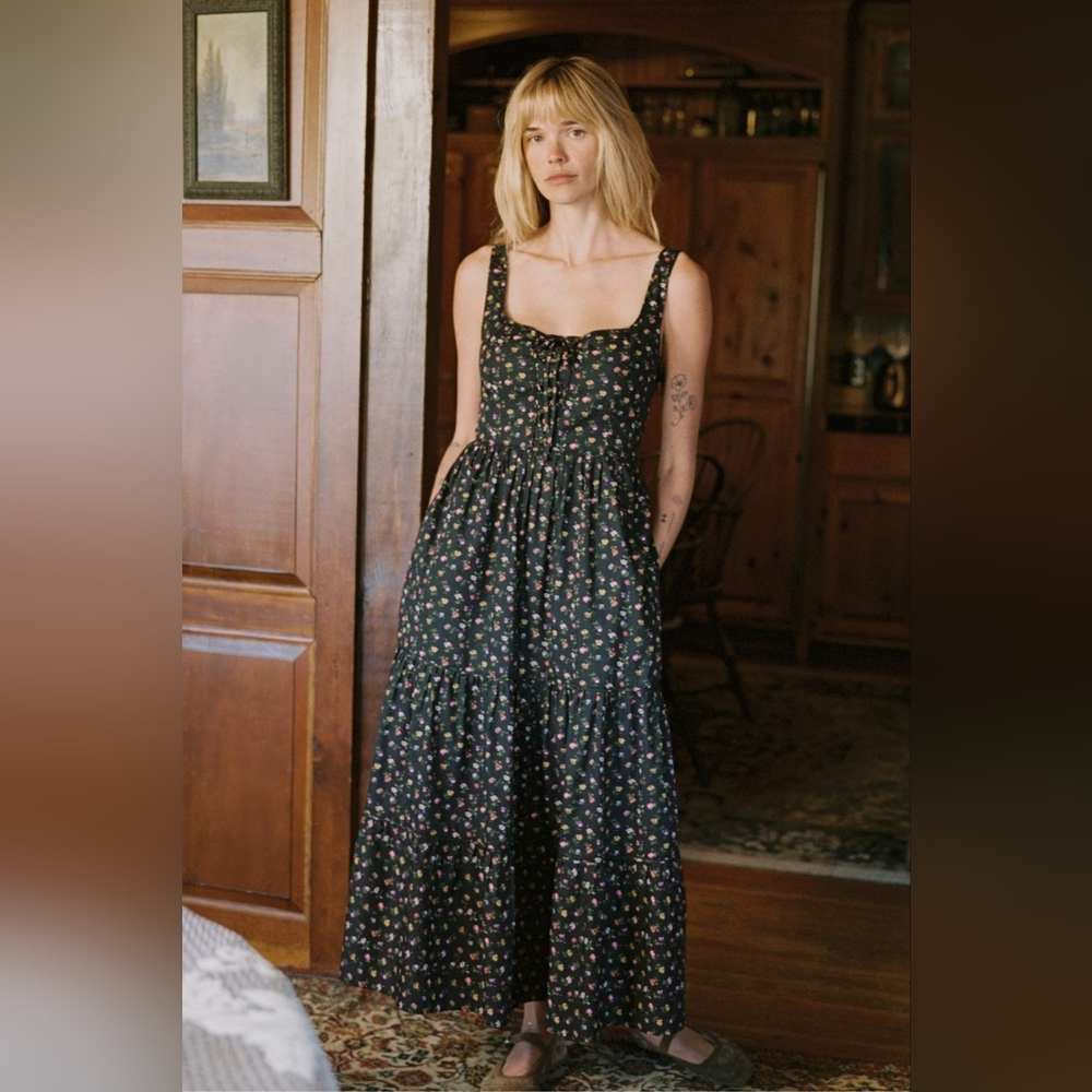Christy Dawn Adele Dress In Night Garden - Picture 2 of 8